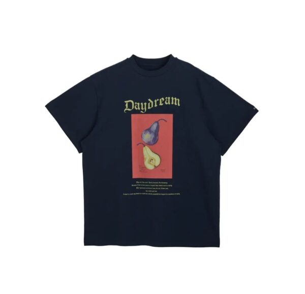 復古薄紗水果圖案T-Shirt